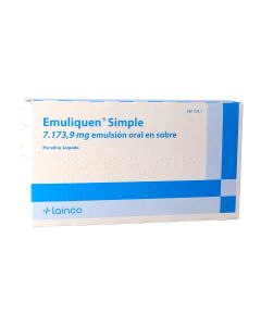 EMULIQUEN SIMPLE 7.173,9 mg EMULSION ORAL EN SOBRES, 10 sobres de 15 ml