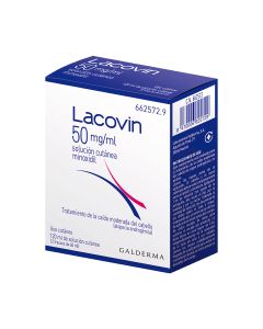 LACOVIN 50 mg/ml SOLUCIÃ“N CUTÃNEA, 2 frascos de 60 ml