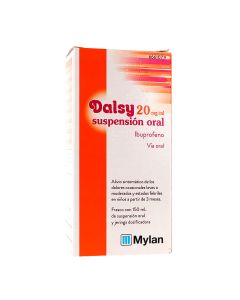 Dalsy 20 mg/ml suspension oral, 1 frasco de 150 ml