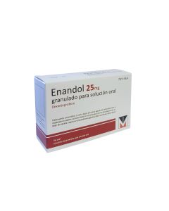 Enandol 25 mg granulado para solución oral 10 sobres
