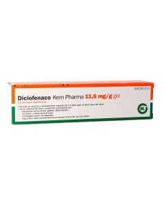DICLOFENACO KERN PHARMA  11,6 mg/g GEL, 1 tubo de 60 g