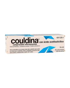 Couldina con acido acetilsalicilico comprimidos efervescentes, 20 comprimidos