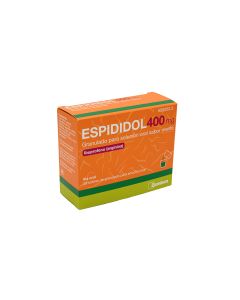 Espididol 400 mg granulado para solucion oral sabor menta  20 sobres