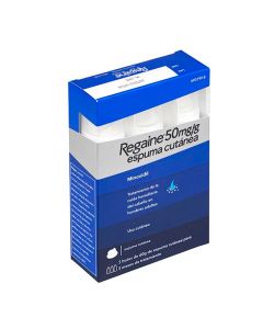 Regaine 50 mg/g espuma cutanea  3 tubos de 60 g