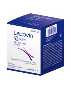 LACOVIN 50 mg/ml SOLUCIÃ“N CUTÃNEA, 4 frascos de 60 ml
