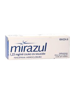 MIRAZUL 1,25 MG/ML COLIRIO EN SOLUCIÓN., 1 frasco de 10 ml