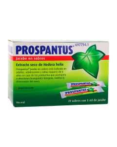 Prospantus jarabe en sobres, 21 sobres de 5 ml