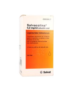 SALVACOLINA 0,2 mg/ml SOLUCION ORAL, 1 frasco de 100 ml