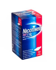 Nicotinell fruit 2 mg chicle medicamentoso  24 chicles