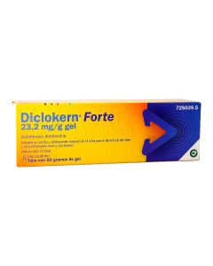 DICLOKERN FORTE 23,2 MG/G GEL, 1 tubo de 50 g