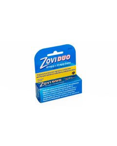 Zoviduo 50 mg/g + 10 mg/g crema  1 tubo de 2 g