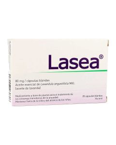 Lasea 80 mg capsulas blandas, 28 cÃ¡psulas