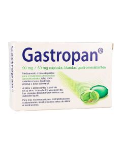 Gastropan 90 mg/50 mg capsulas blandas gastrorresistentes 42 cÃ¡psulas