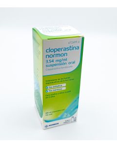 Cloperastina normon 3 54 mg/ml suspension oral  1 frasco de 200 ml