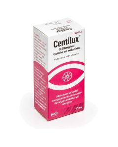 Centilux 0 25 mg/ml colirio en solucion  1 frasco de 10 ml