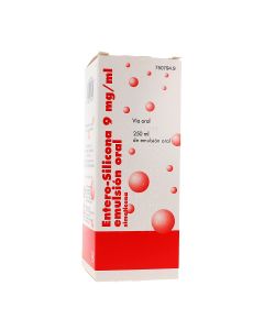 Entero silicona 9 mg/ml emulsion oral, 1 frasco de 250 ml