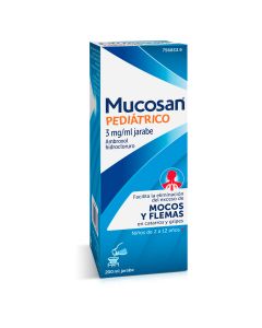MUCOSAN PEDIATRICO 3 mg/ml JARABE, 1 frasco de 200 ml