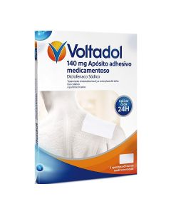 VOLTADOL 140 MG APOSITO ADHESIVO MEDICAMENTOSO, 5 apósitos