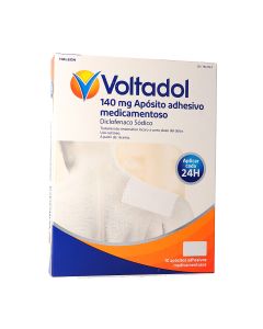 VOLTADOL 140 MG APOSITO ADHESIVO MEDICAMENTOSO, 10 apósitos