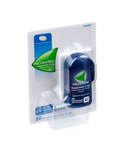 Nicorette supermint 4 mg comprimidos para chupar efg  40 comprimidos (1x40)