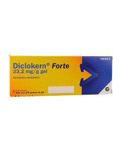 Diclokern forte 23,2 mg/g gel, 1 tubo de 150 g