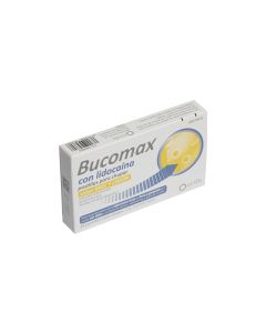 Bucomax con lidocaina pastillas para chupar sabor miel y limon  24 pastillas