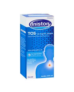 INISTON TOS 1,5 MG/ML JARABE, 1 frasco de 200 ml