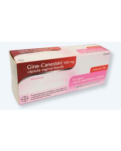 Gine-canesten 500 mg capsula vaginal blanda   1 capsula vaginal blanda + 1 aplicador
