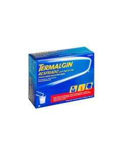 Termalgin resfriado 500 mg/30 mg polvo para solucion oral  10 sobres