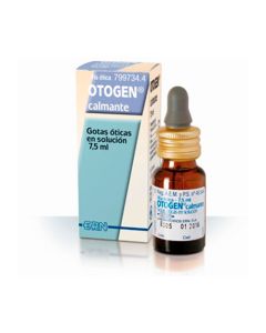 OTOGEN CALMANTE, 1 frasco de 7,5 ml