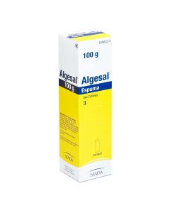 Algesal 10 mg/g + 100 mg/g espuma cutanea  1 envase a presión de 100 g