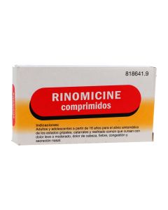 Rinomicine comprimidos, 10 comprimidos