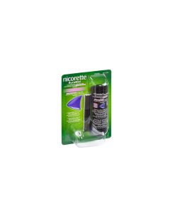 Nicorette bucomist 1 mg/pulsacion solucion para pulverizacion bucal sabor fruta menta  1 dispensador de 13 2 ml (150 pulverizaciones)