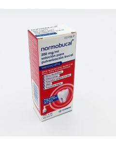 Normobucal 200 mg/ml solucion para pulverizacion bucal  1 frasco de 5 ml