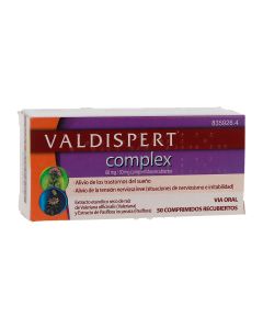 Valdispert complex, 50 comprimidos