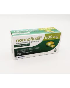 Normofludil forte 600 mg comprimidos dispersables  20 comprimidos