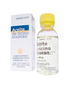 ACEITE DE RICINO REIG JOFRE 1G/ML LIQUIDO ORAL, 1 frasco de 25 ml