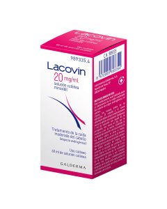 LACOVIN 20 mg/ml SOLUCIÃ“N CUTÃNEA, 1 frasco de 60 ml