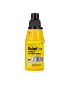 Betadine 100 mg/ml soluciÃ³n cutÃ¡nea, 1 frasco de 125 ml