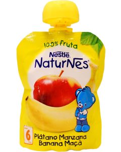 Nestlé Naturnes Plátano y Manzana Líquido