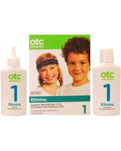 OTC Pack Champu Antipiojos y Locion Permetrina