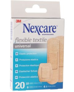 3M Nexcare Apósitos Flexible Textile Univeral 20 uds