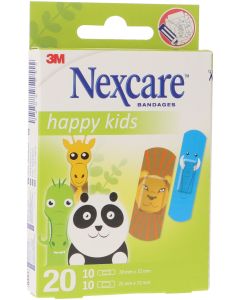 3M Nexcare Apósitos Infantiles Animales 20 uds