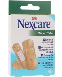 3M Nexcare Universal Impermeable 40 uds - Tamaños diferentes