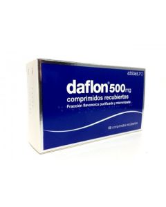 DAFLON 500 mg 60 COMPRIMIDOS RECUBIERTOS
