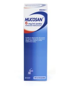 MUCOSAN 6 mg/ml JARABE 1 FRASCO 250 ml