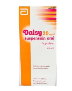 DALSY 20 mg/ml SUSPENSION ORAL 1 FRASCO 150 ml