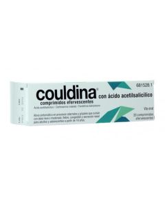COULDINA CON ACIDO ACETILSALICILICO 500 mg/2 mg/7,5 mg 20 COMPRIMIDOS EFERVESCENTES