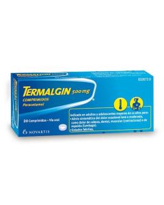 TERMALGIN 500 mg 20 COMPRIMIDOS