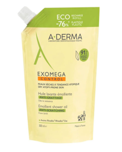 A-Derma Exomega Control Aceite Emoliente Recarga de 500 ml